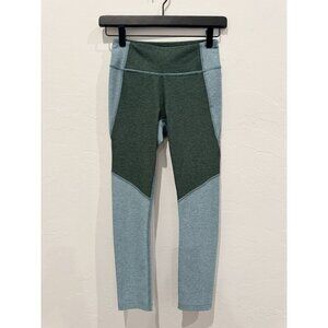 Outdoor Voices 3/4 Two-tone Panel Leggings Extra Small